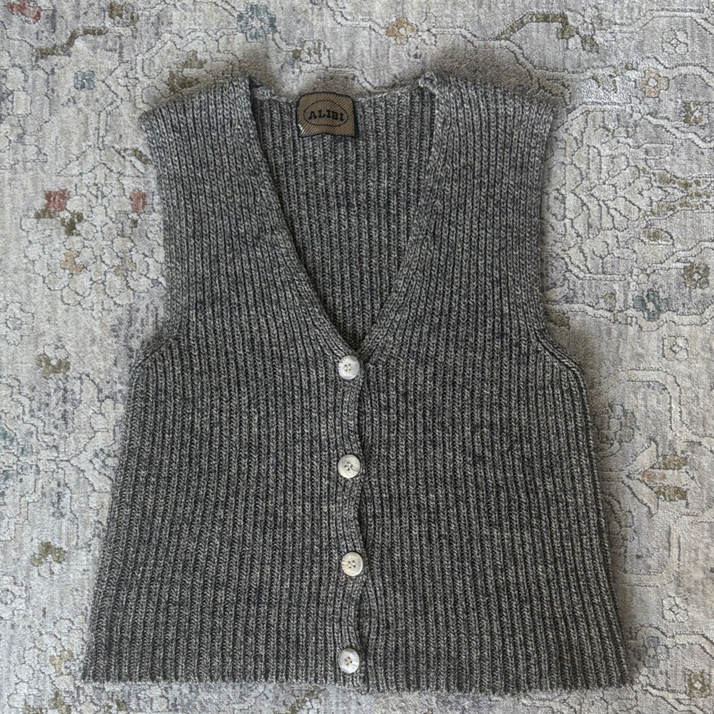Vintage 90s Alibi Sweater Vest